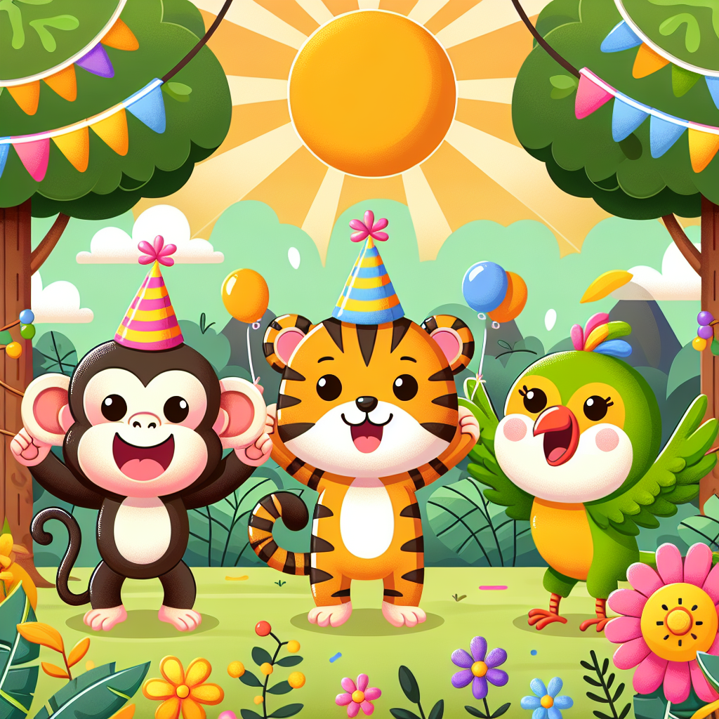 Jungle Adventure Party Diamonded Painting Kits