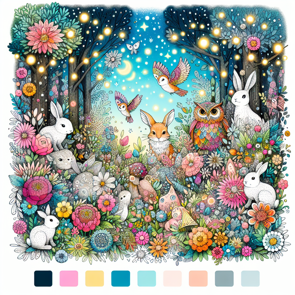 Magical Forest Kingdom Diamonded Painting Kits