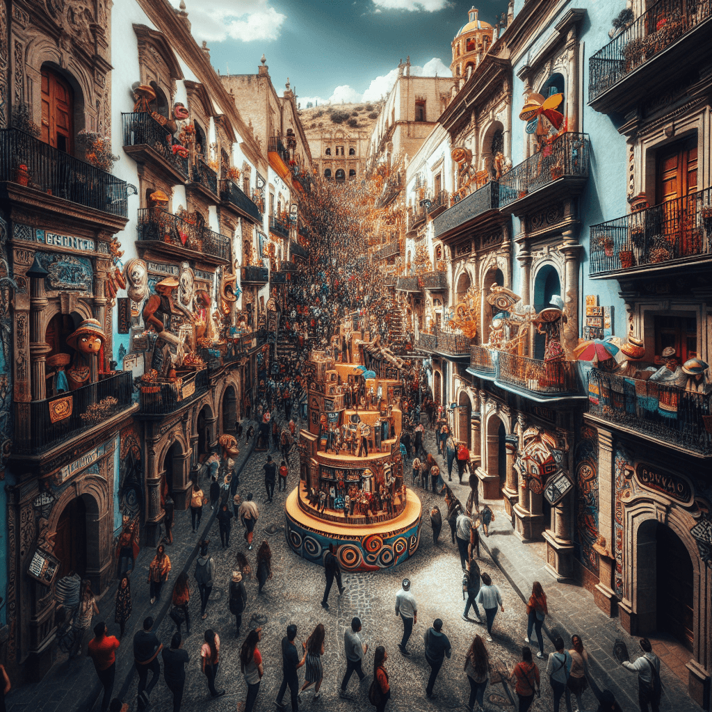 Festival Internacional Cervantino - Guanajuato, Mexico Painting Diamond Kit