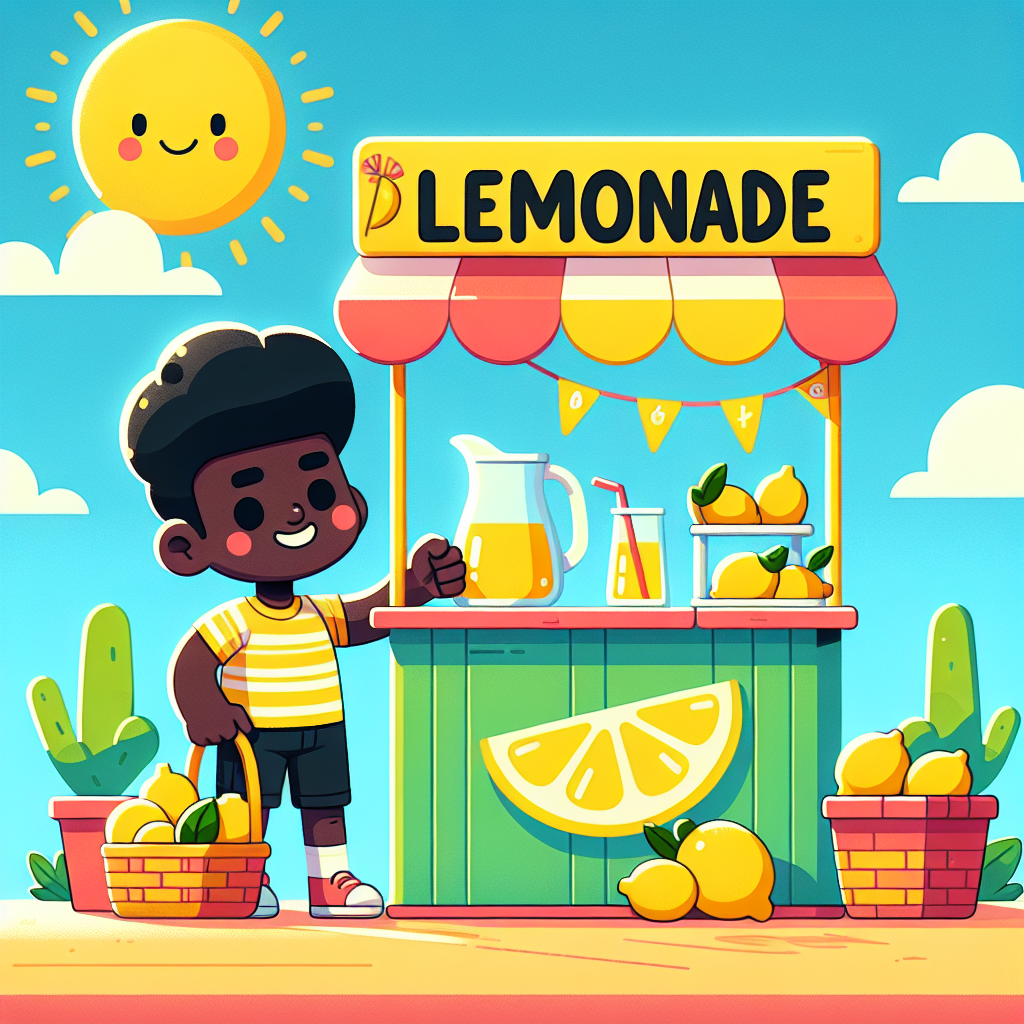 Sunny Lemonade Stand Paint By Diamonds Kits