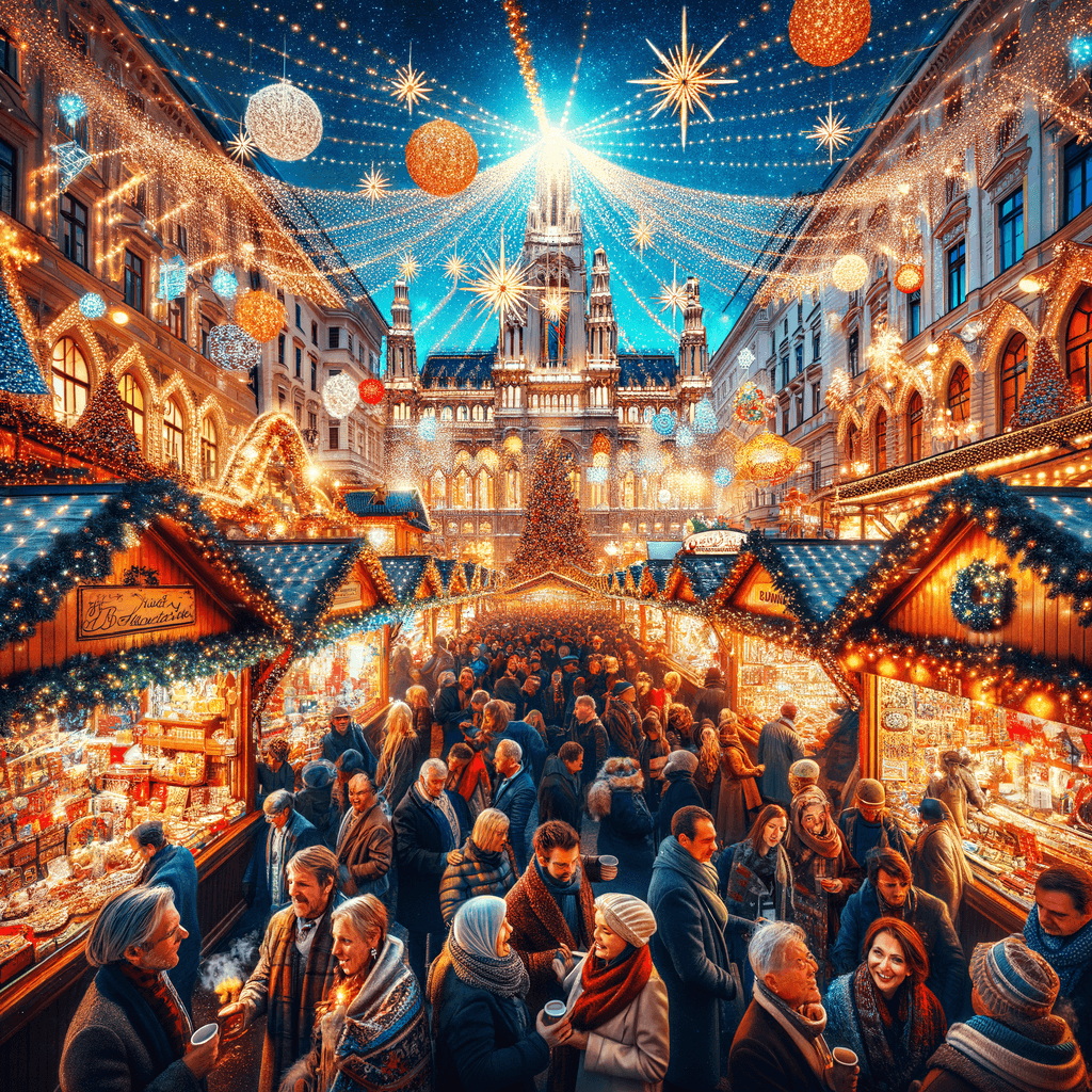 Vienna Christmas Markets - Austria Diamonded Painting Kits