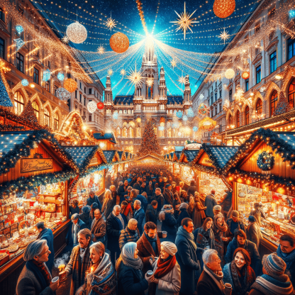 Vienna Christmas Markets - Austria Diamonded Painting Kits