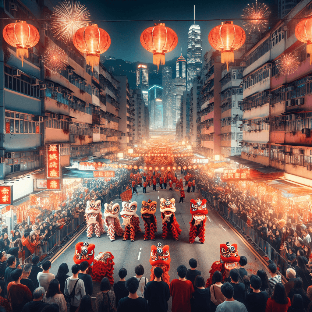 Lunar New Year Festival - Hong Kong Painting Diamond Kit