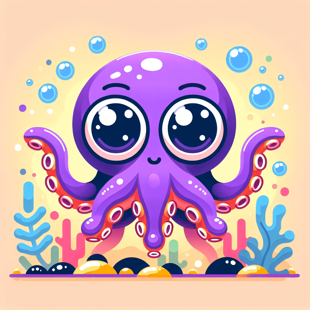 Ocean Explorer Octopus Paint By Color