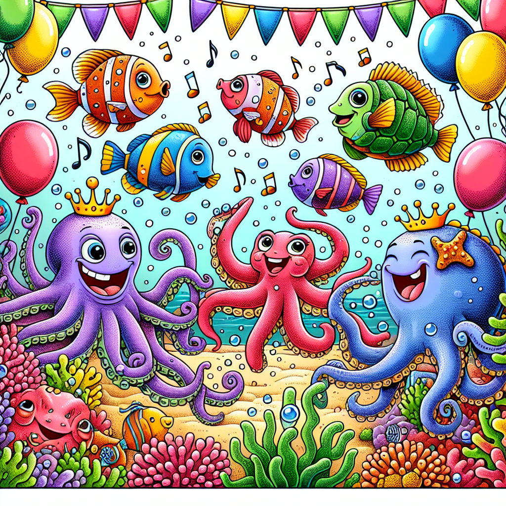 Whimsical Ocean Party Diamonded Painting Kits