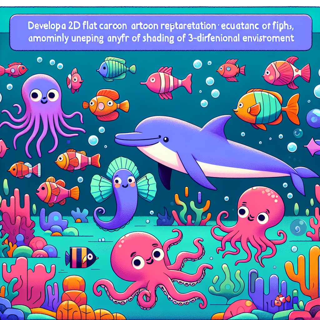 Happy Ocean Creatures Paint By Diamond