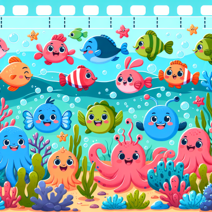 Magical Ocean Adventures Paint By Diamond
