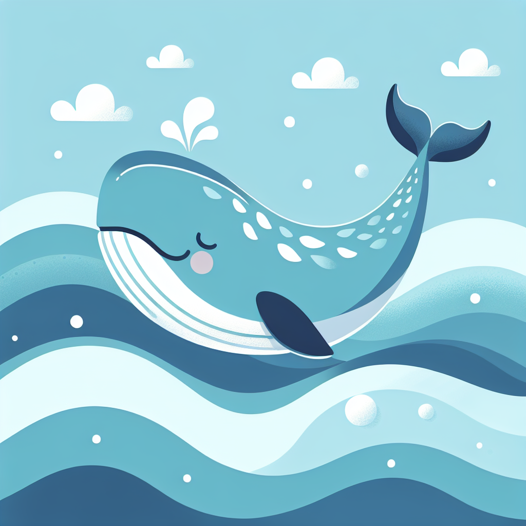Whimsical Whale Wonder Diamond Painting