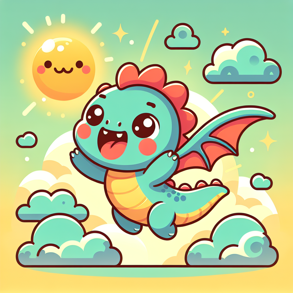 Daring Little Dragon Painting By Diamonds Kit