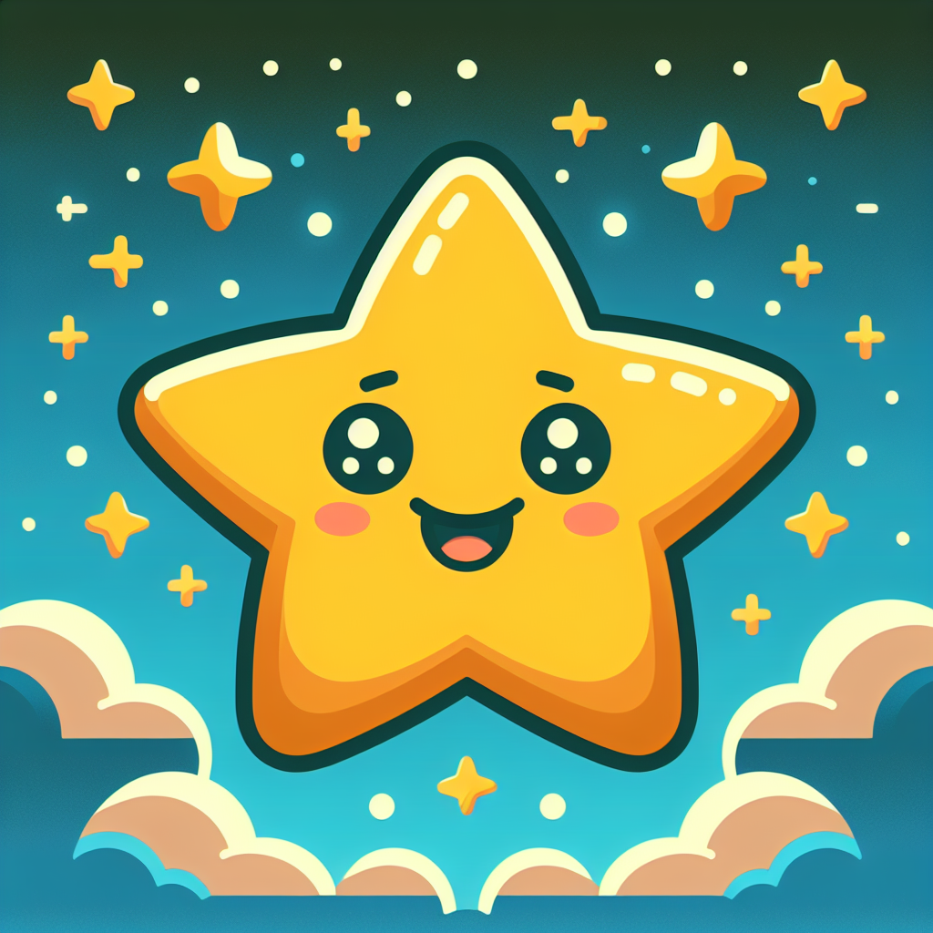 Cheerful Star Painting By Diamonds Kit