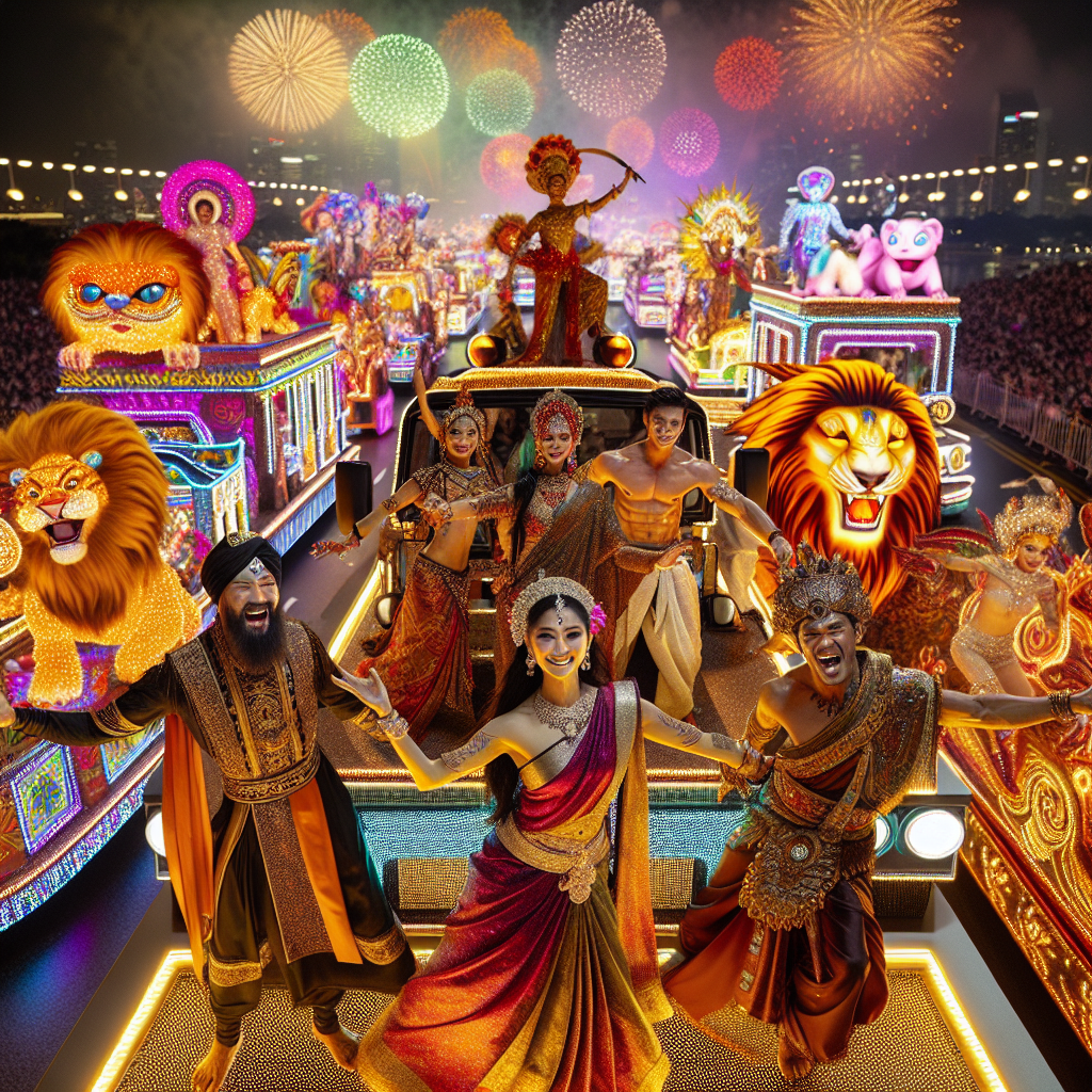 Chingay Parade - Singapore Diamond Painting