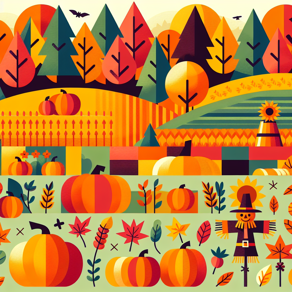 Cheery Autumn Harvest Painting Diamond Kit