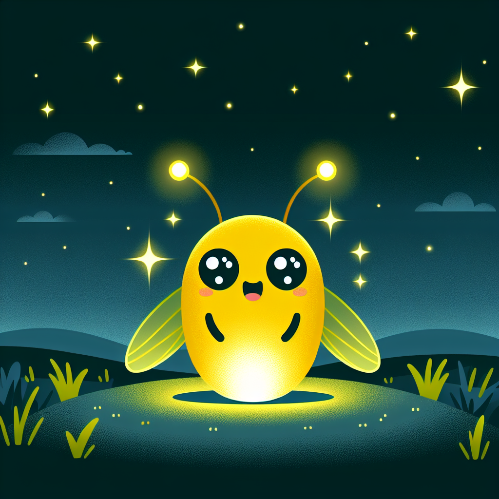 Silly Firefly Painting By Diamonds Kit