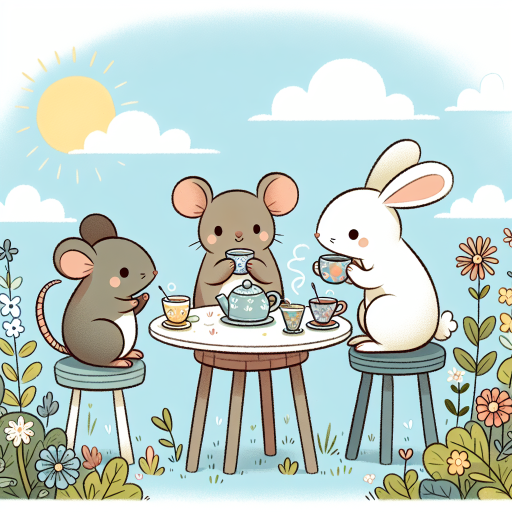 Tiny Tea Party Paint By Diamonds Kits