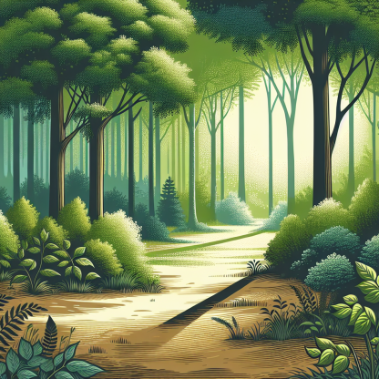 Forest Serenity Diamonded Painting Kits