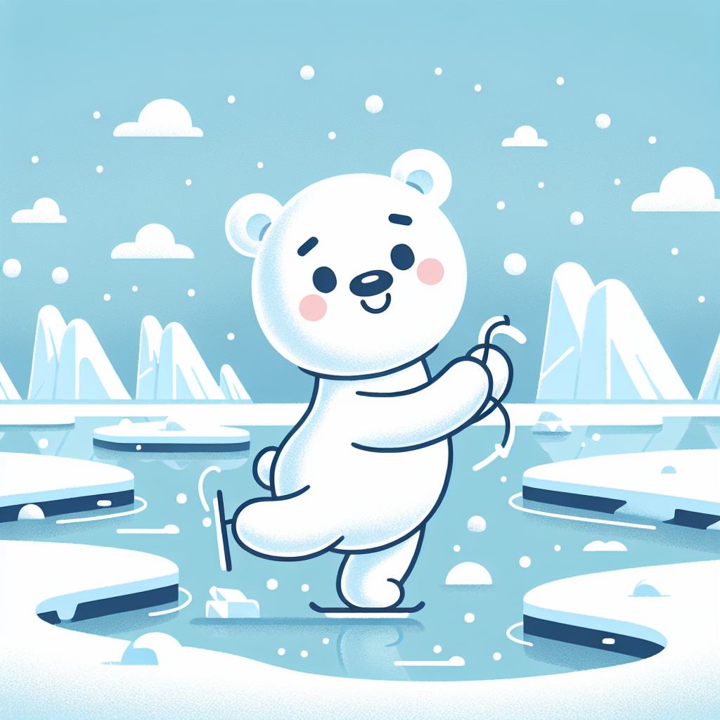 Polar Bear’s Arctic Adventure Painting Diamond Kit