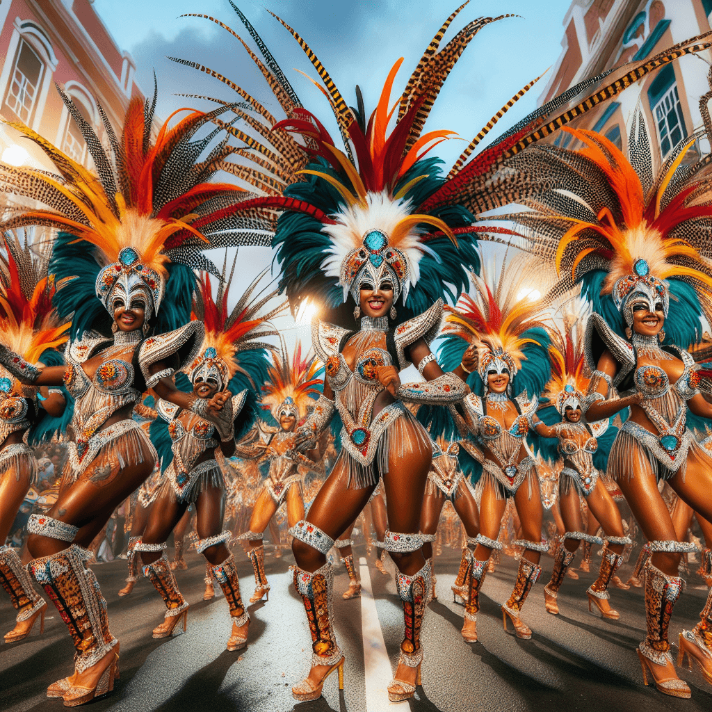 Cape Verde Carnival - Cape Verde DIY Paint By Diamonds