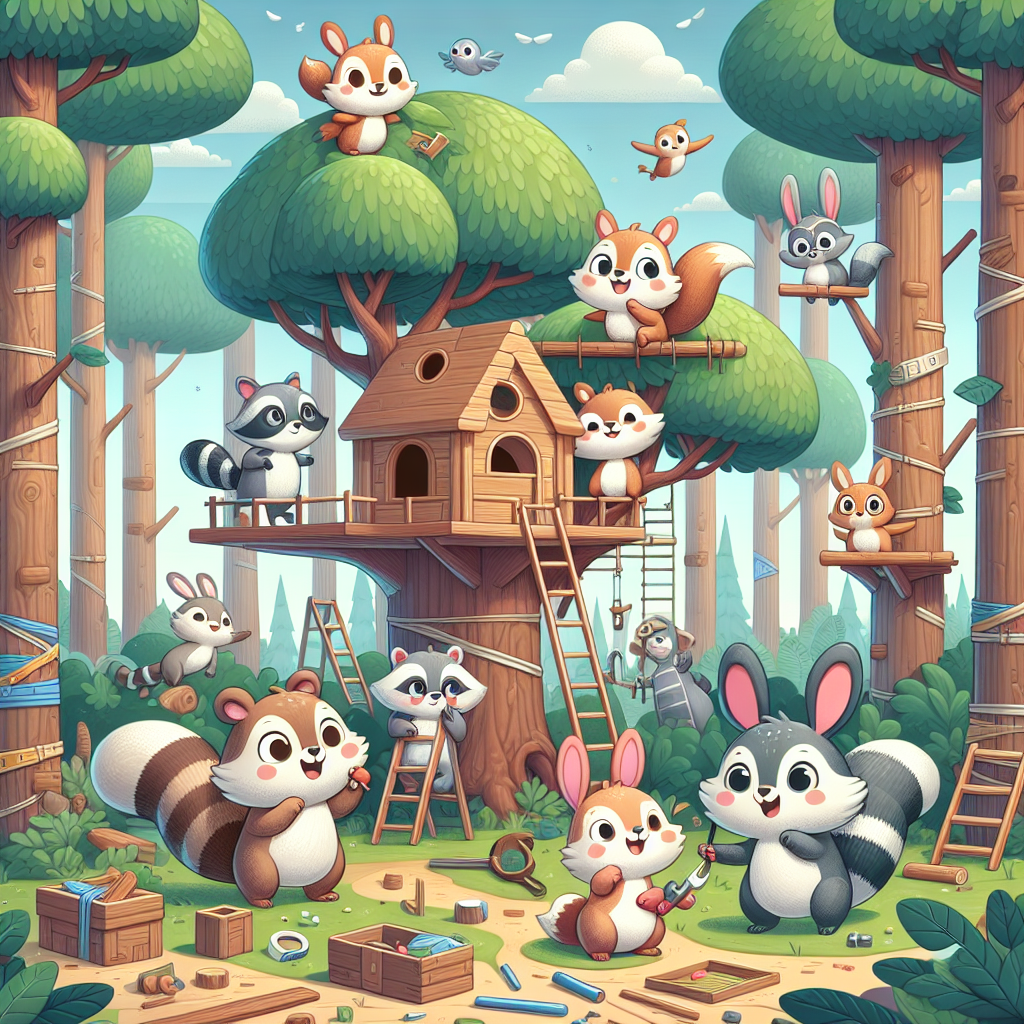 Adventurous Animal Architects Diamond Painting