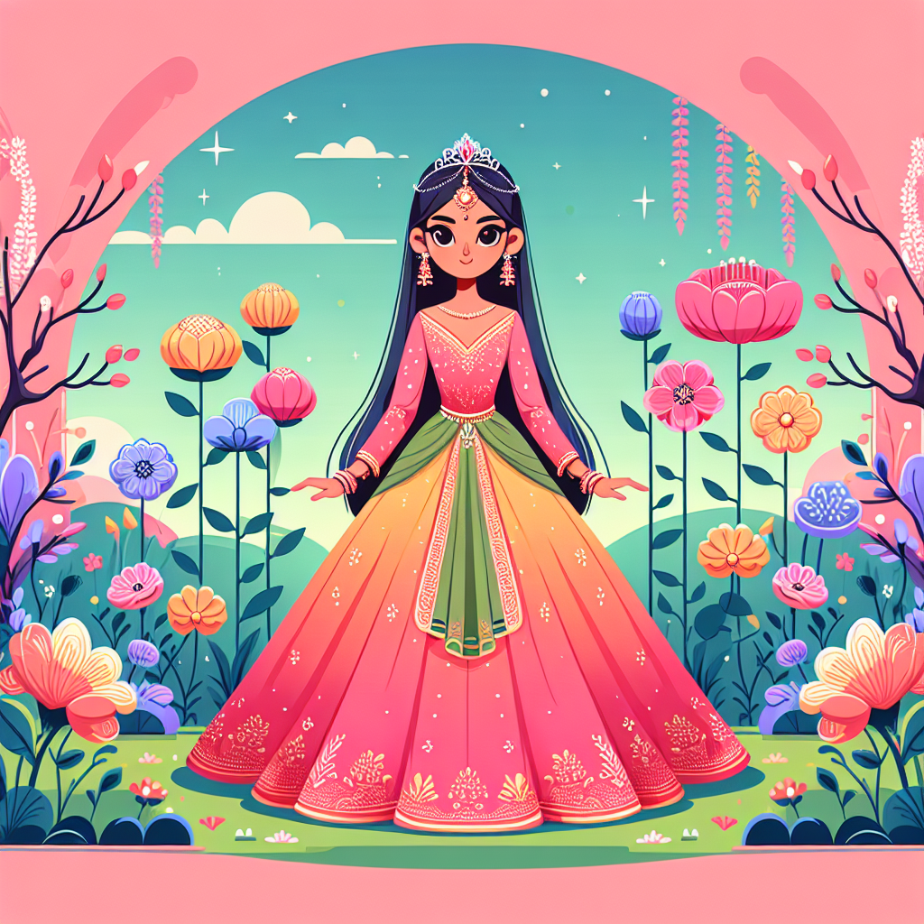 Princess' Enchanted Garden Paint By Diamond