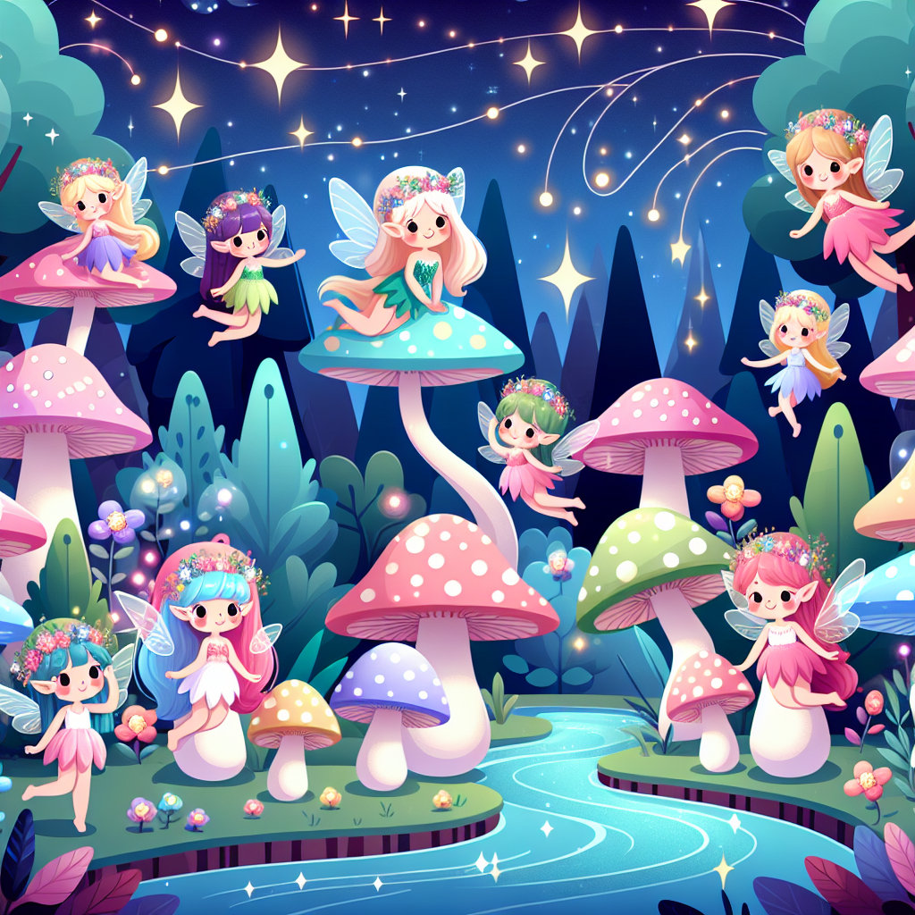 Enchanted Fairyland Forest Painting Diamond Kit