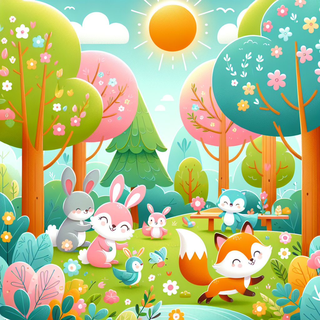 Sweet Forest Adventure Paint By Color