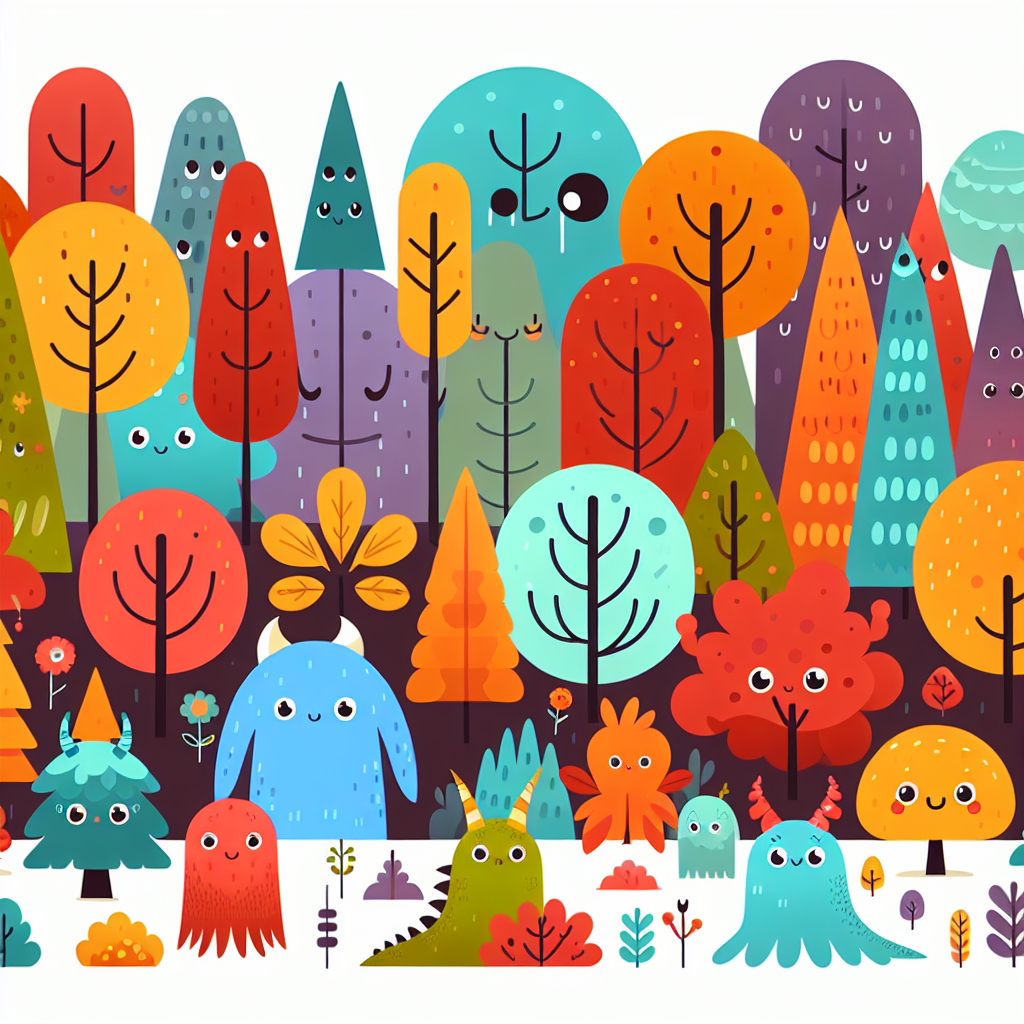 Enchanted Autumn Forest Painting Diamond Kit