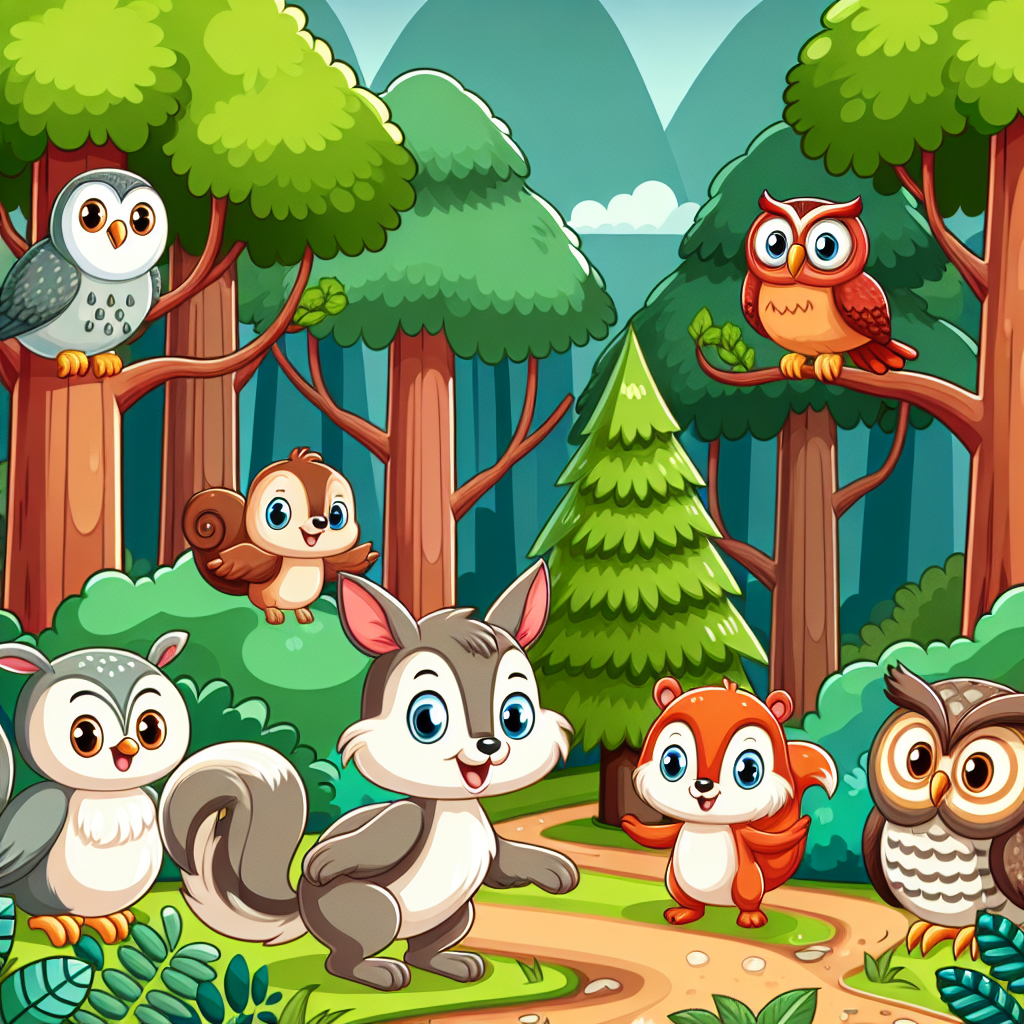 Friendly Forest Quest Diamonded Painting Kits