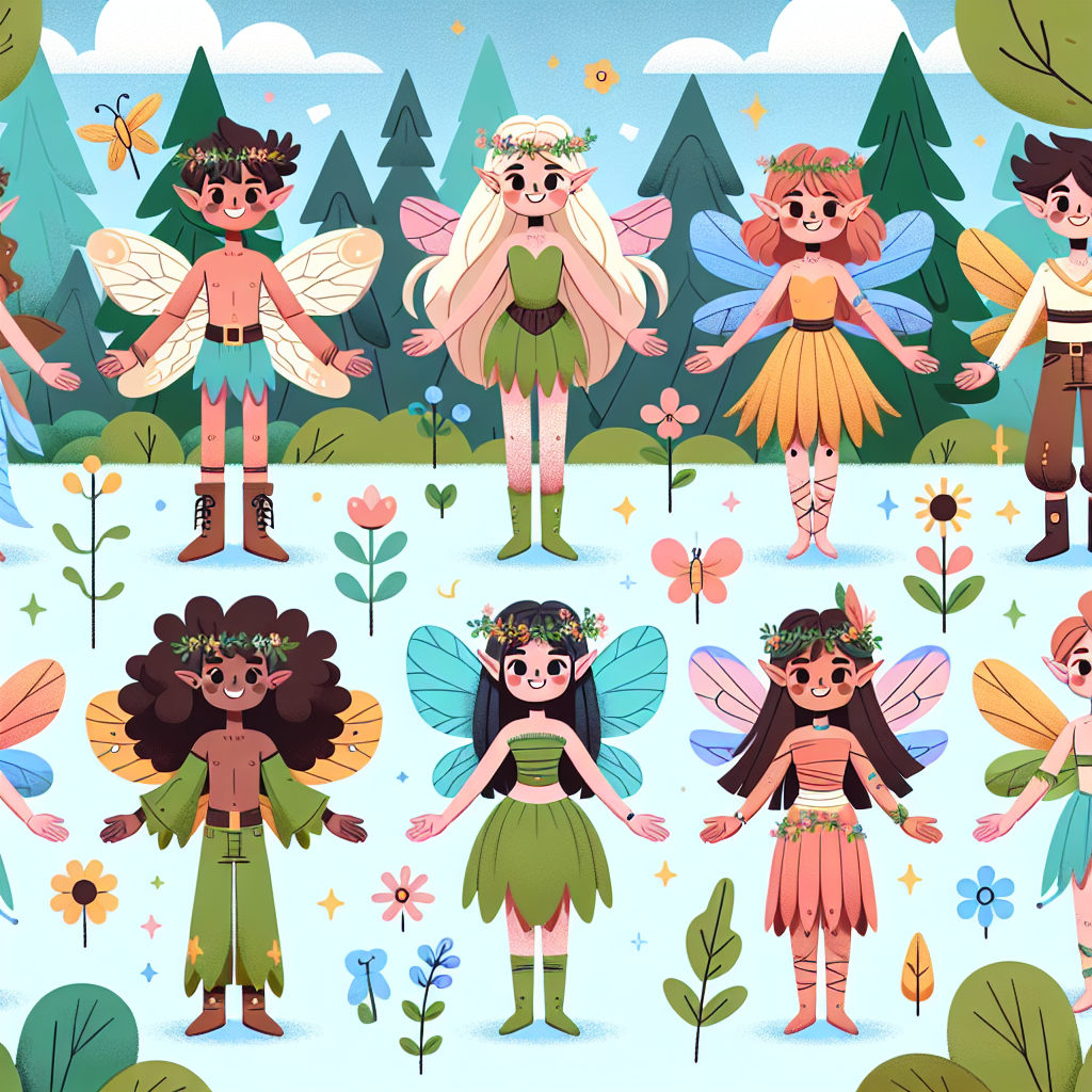 Forest Fairies At Work Paint By Diamond