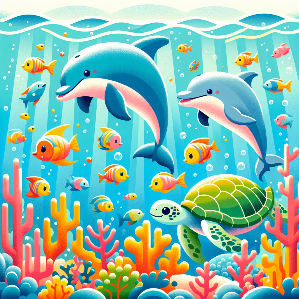 Friendly Ocean Exploration DIY Paint By Diamonds