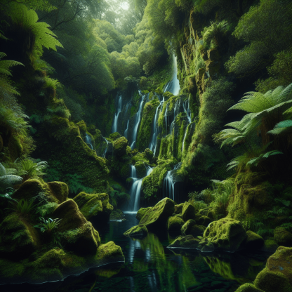 Mystic Waterfall Cove Paint By Diamonds