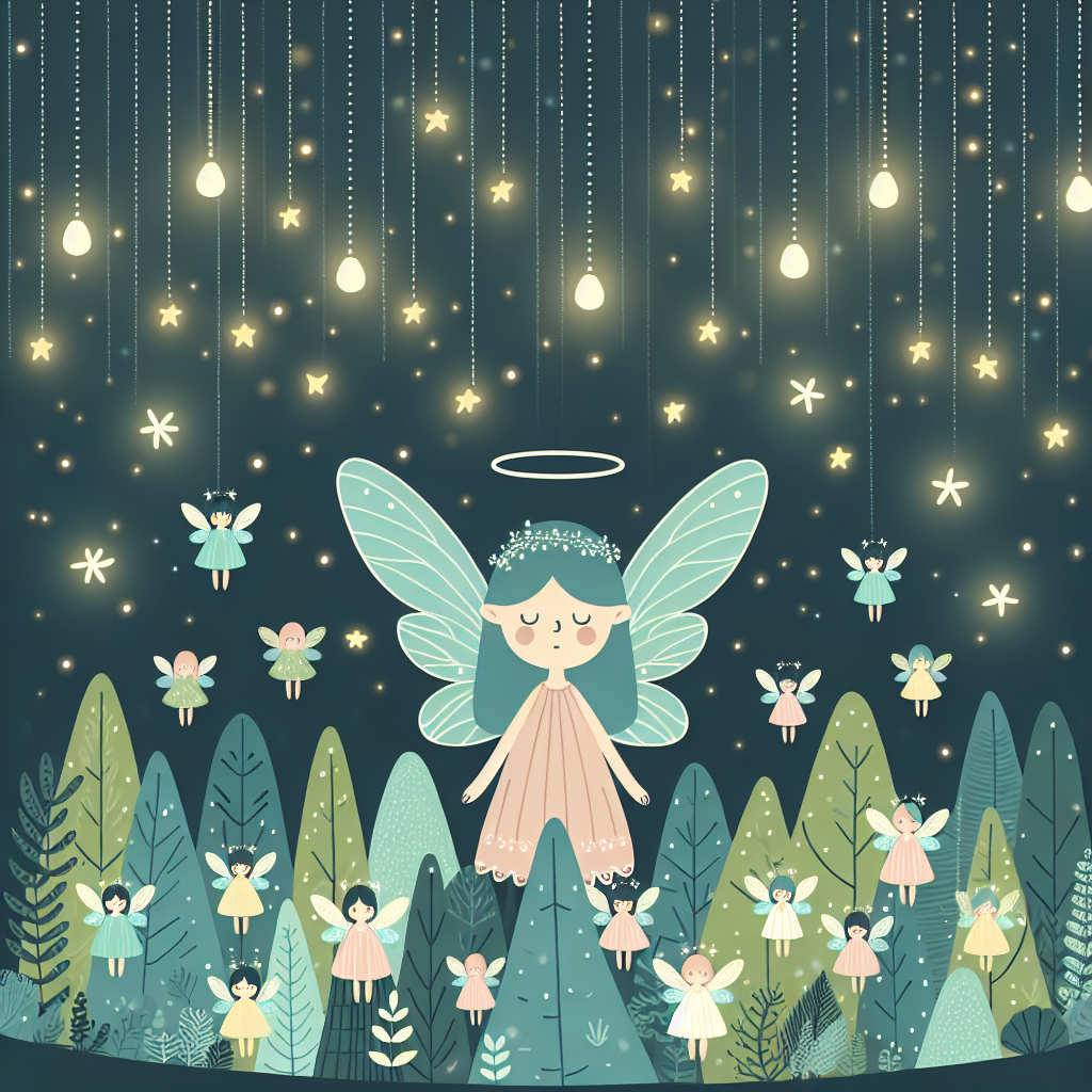 Fairy Light Forest Paint By Diamond
