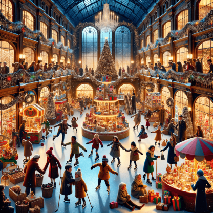 Harrods Winter Wonderland Diamond Painting