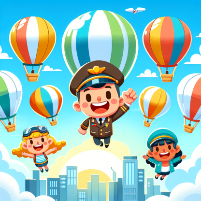 Sky Adventure Paint By Color
