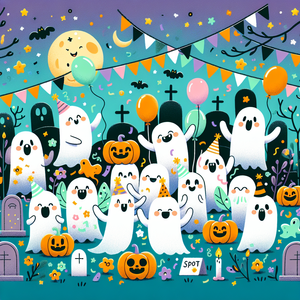 Giggly Ghosts Party Diamonded Painting Kits