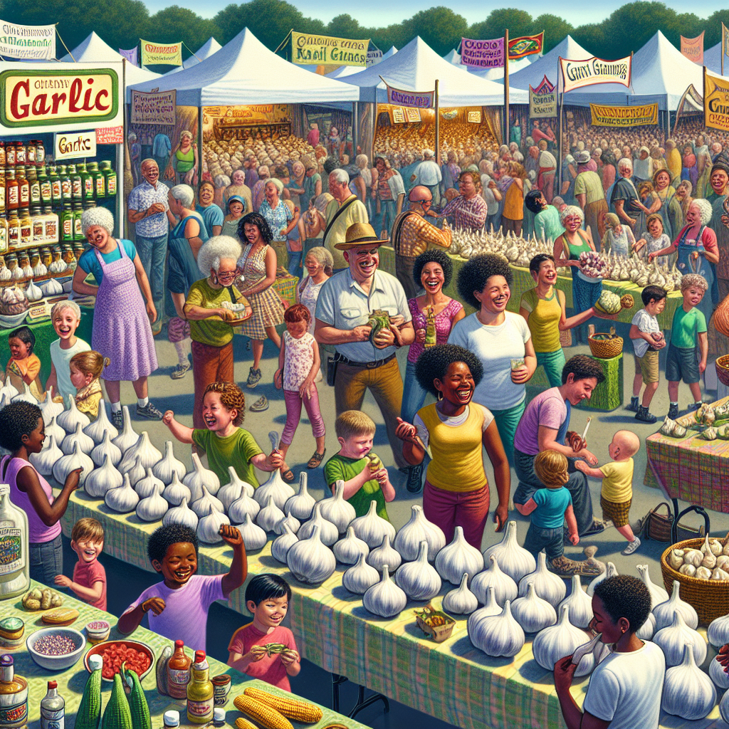Upstate New York Garlic Festival DIY Paint By Diamonds