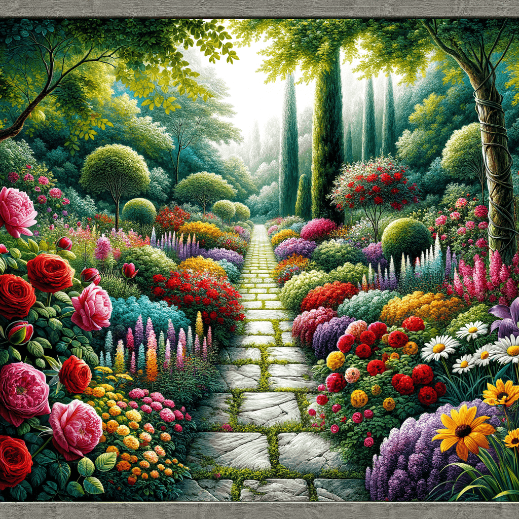Enchanting Garden Path 5D DIY Paint By Diamond Kit – Original Paint By ...