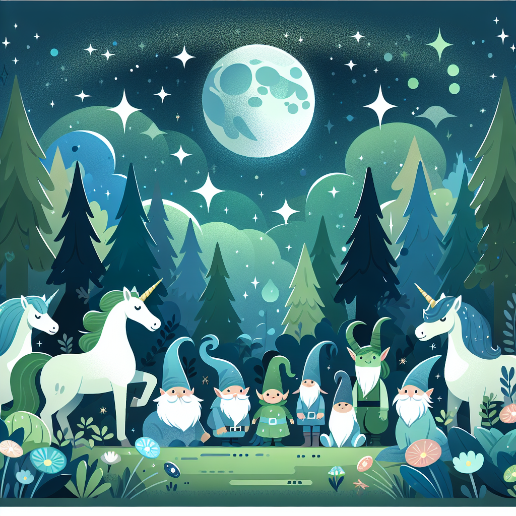 Fairytale Forest Gathering DIY Paint By Diamonds