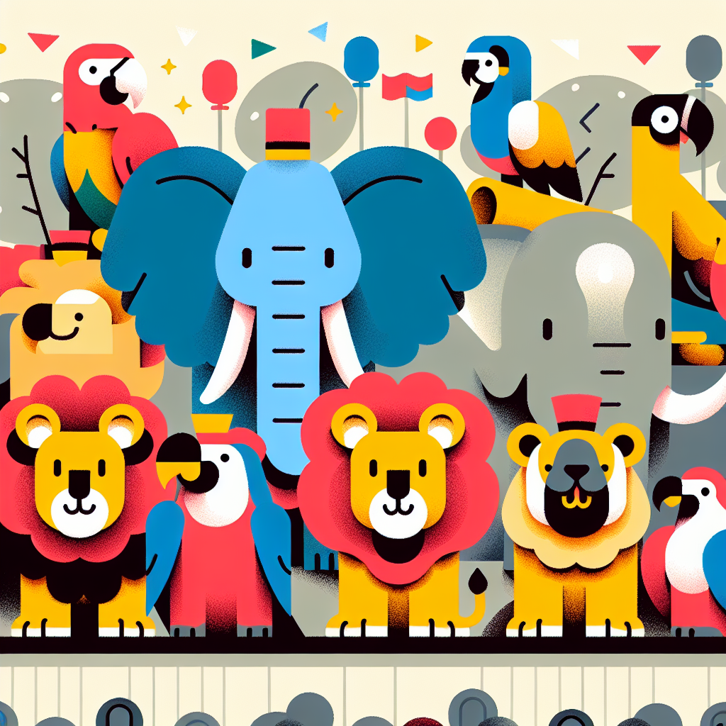 Zoo Parade Paint By Color