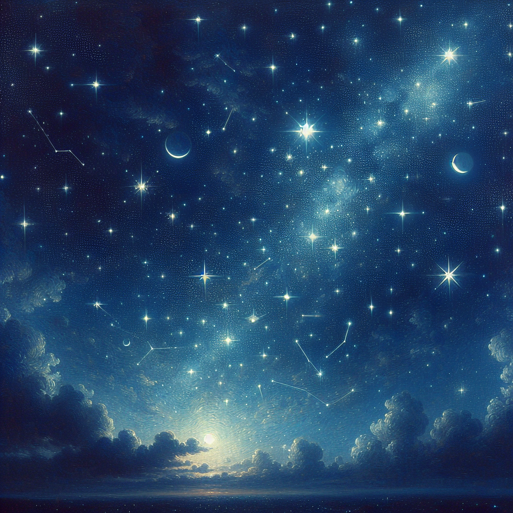 Mystical Starry Night Paint By Diamonds