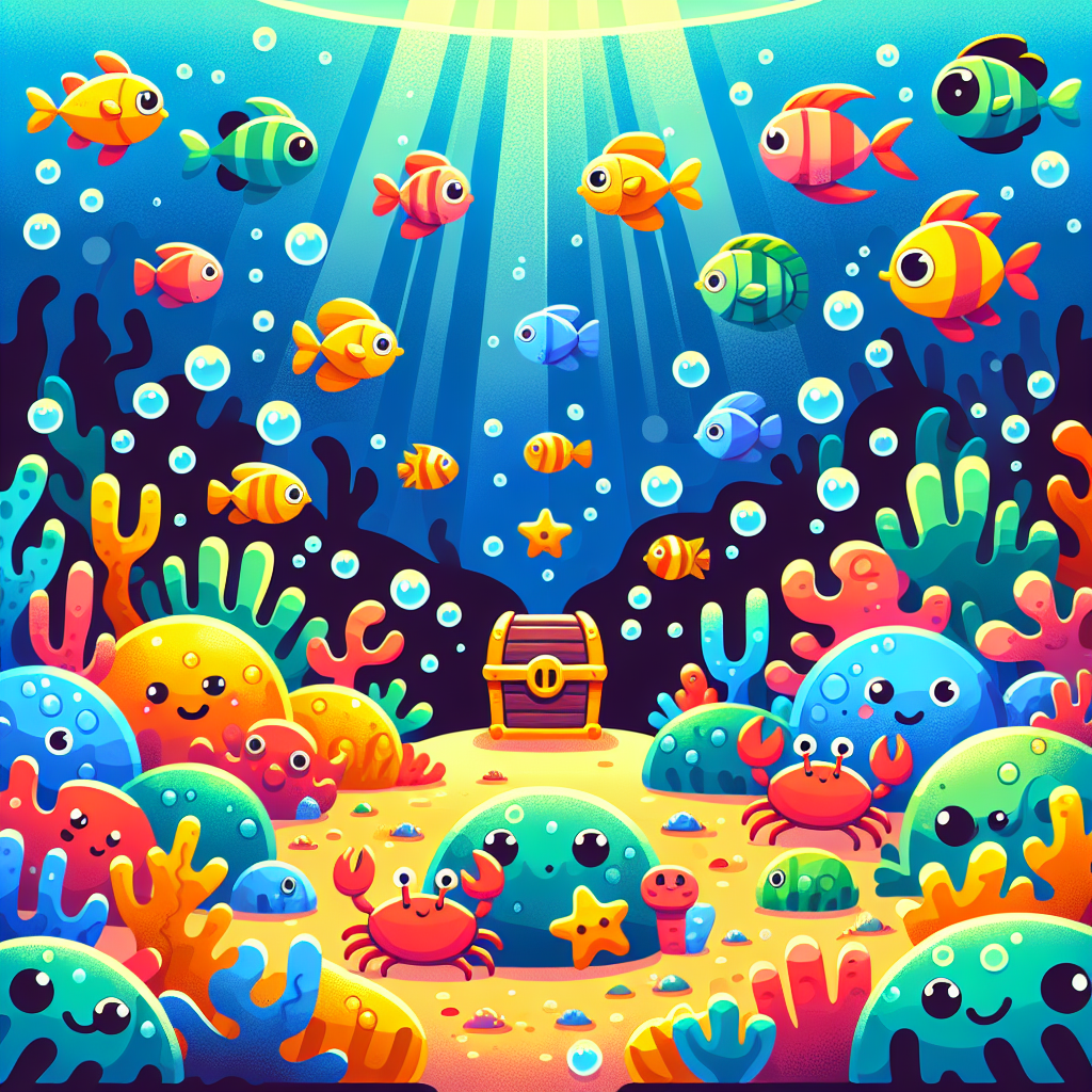 Underwater Treasure Trove Paint By Diamond