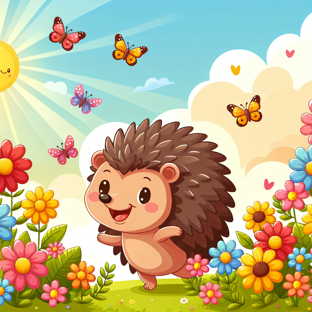Happy Hedgehog Garden Paint By Diamonds