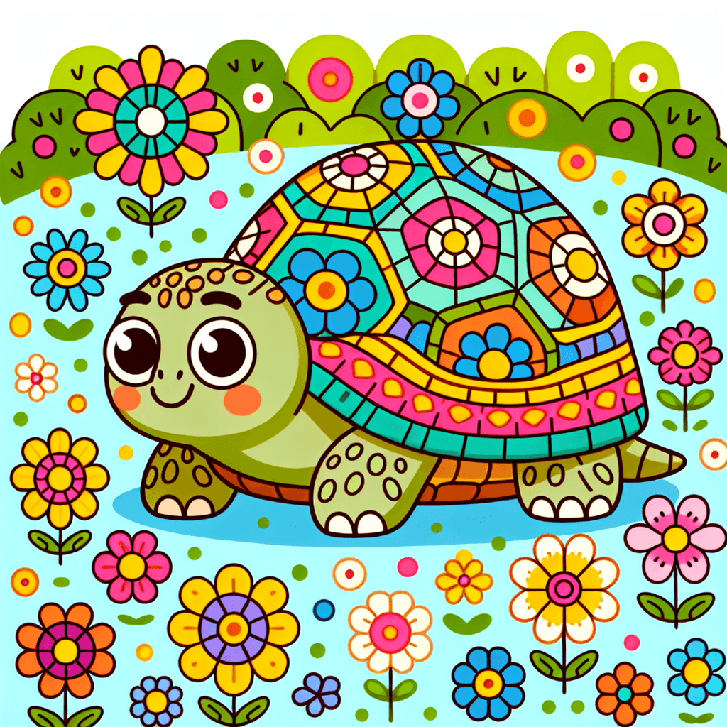 Fun Tortoise Diamonded Painting Kits
