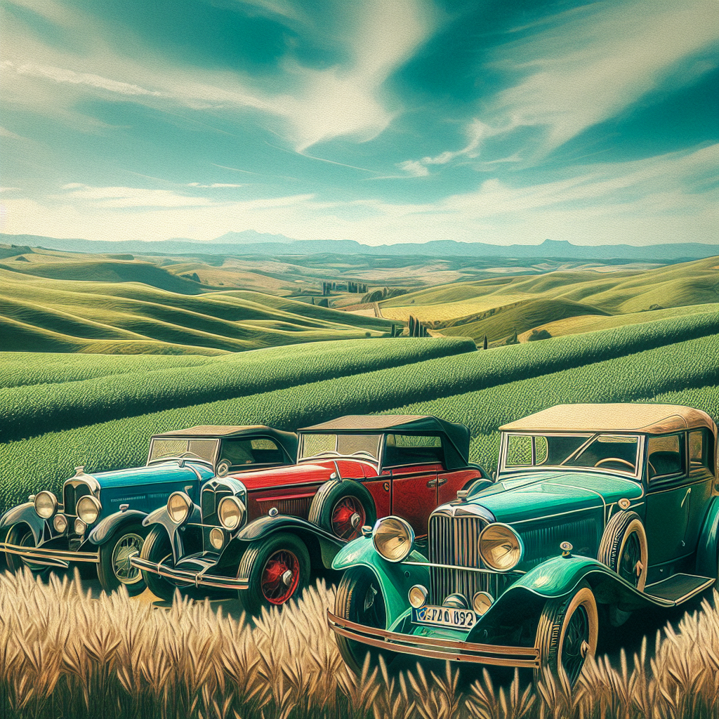 Classic Cars Elegance Diamonded Painting Kits