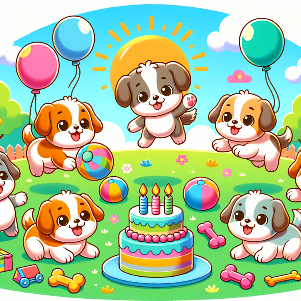 Puppy Party Extravaganza Diamonded Painting Kits