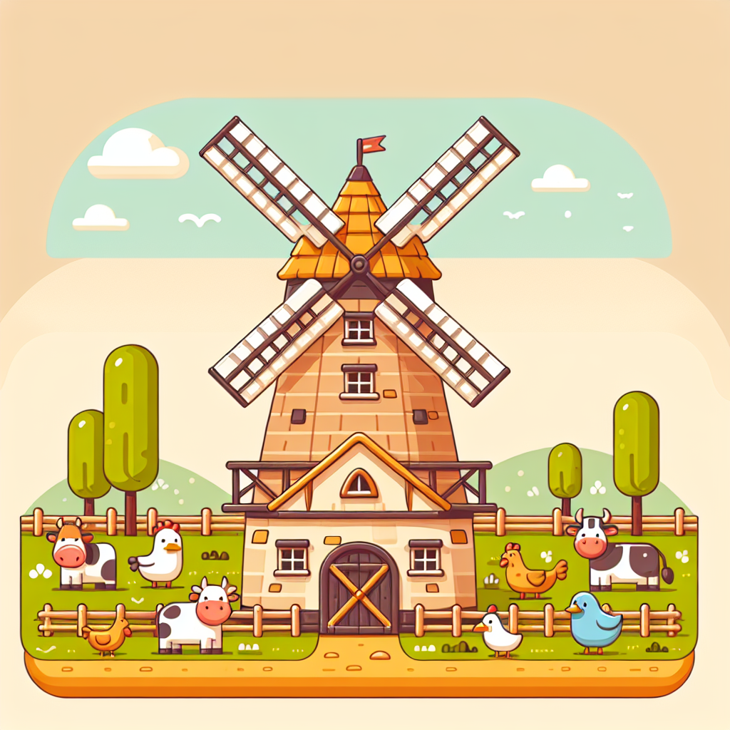 Wondrous Windmill World Paint By Diamonds Kits