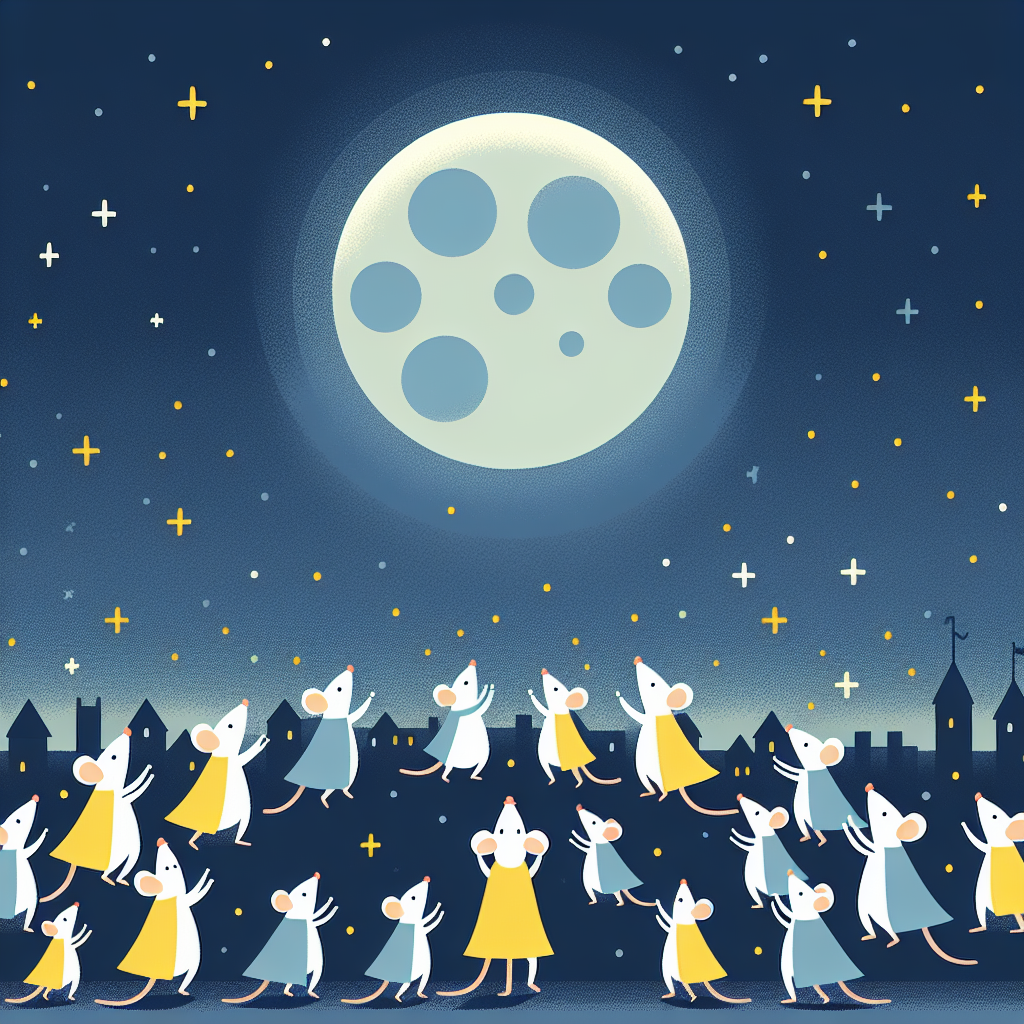 Mystic Moon Mice Diamond Painting