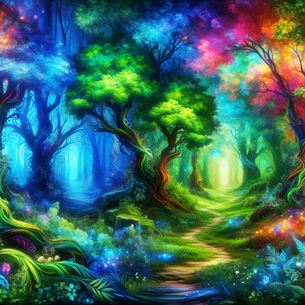 The Enchanted Forest Diamond Painting