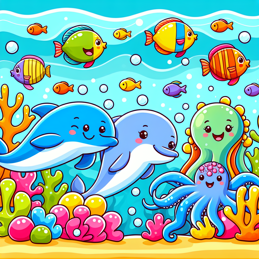 Adventure With Ocean Friends Paint By Diamonds Kits
