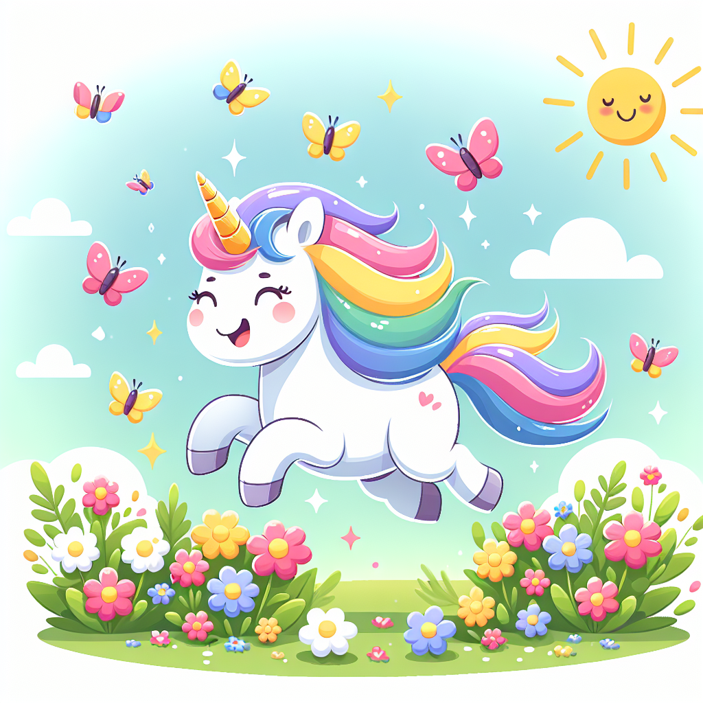 Giggle Unicorn Paint By Color