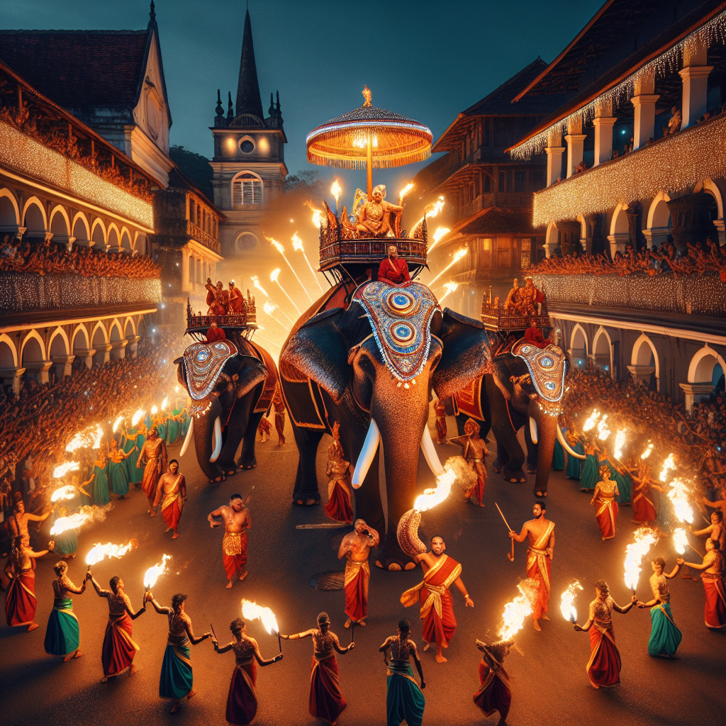 Esala Perahera - Sri Lanka DIY Paint By Diamonds